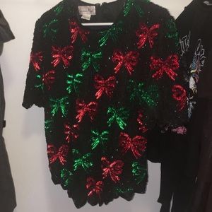 Christmas themed shirt